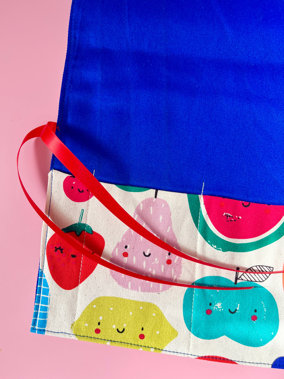 A Bright, Fun and Fruity Roll for Your Cutlery, Brushes, Pencils, Anything!