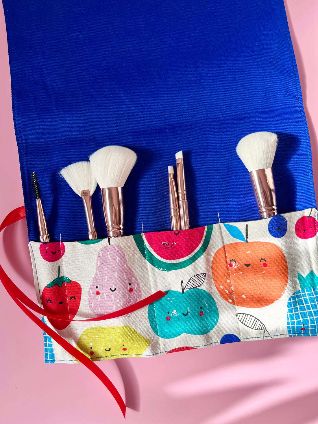 A Bright, Fun and Fruity Roll for Your Cutlery, Brushes, Pencils, Anything!