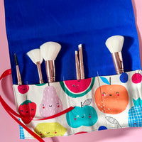 A Bright, Fun and Fruity Roll for Your Cutlery, Brushes, Pencils, Anything!