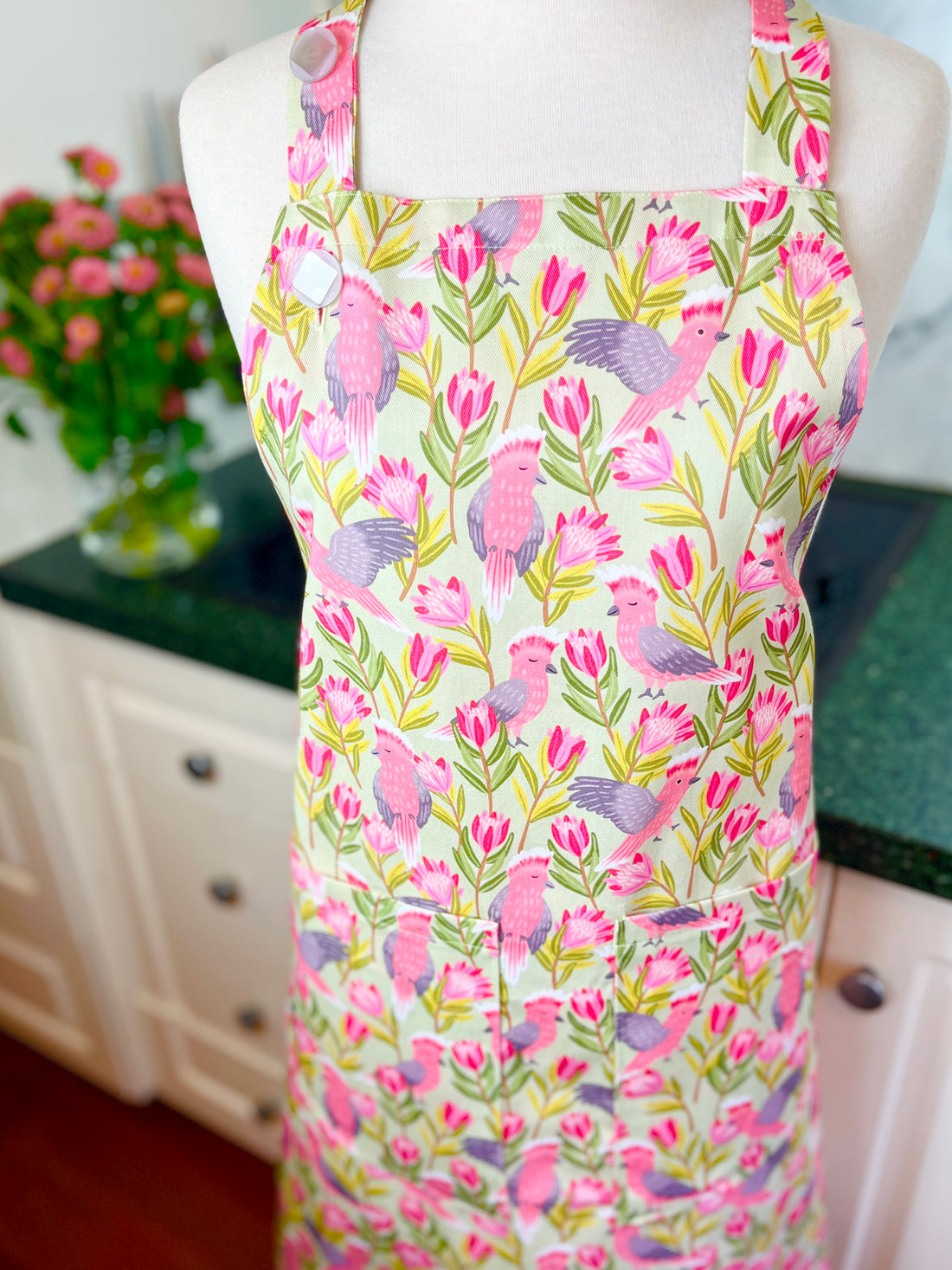 This Gorgeous Galah Apron is Adjustable so Perfect for Any Adult