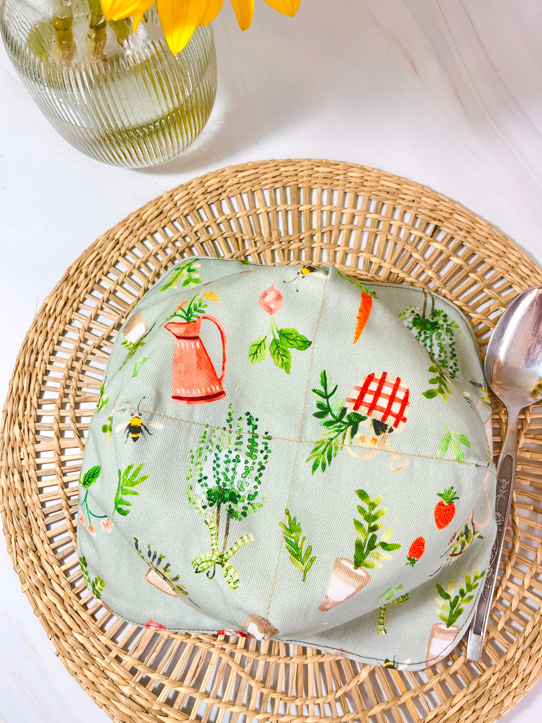 Microwave Friendly Bowl Cozy - Ideal for Warming Soups, Left-Overs, Anything