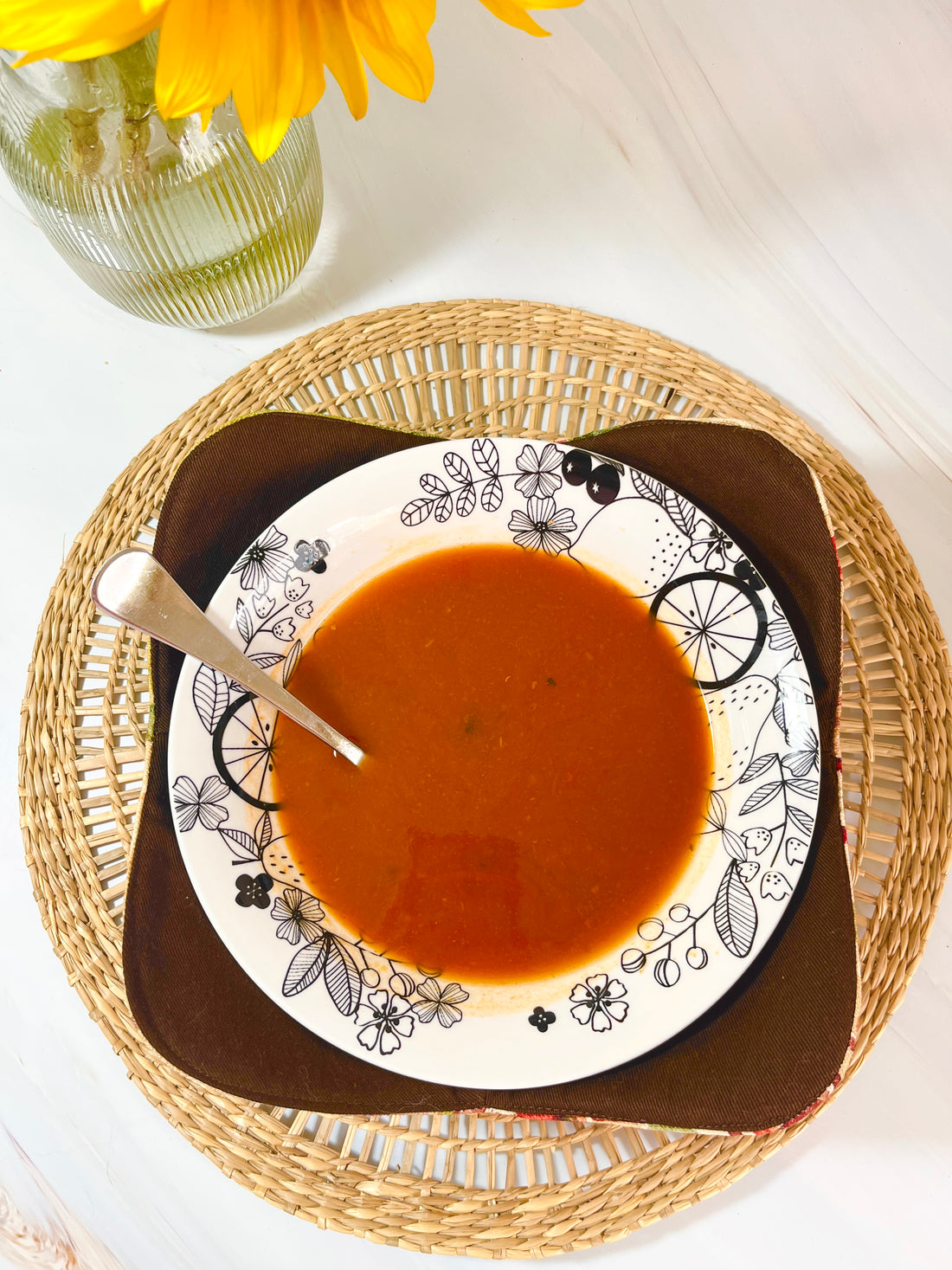 Beautiful, Italian Countryside Bowl Cozy - Perfect for Reheating Your Pasta