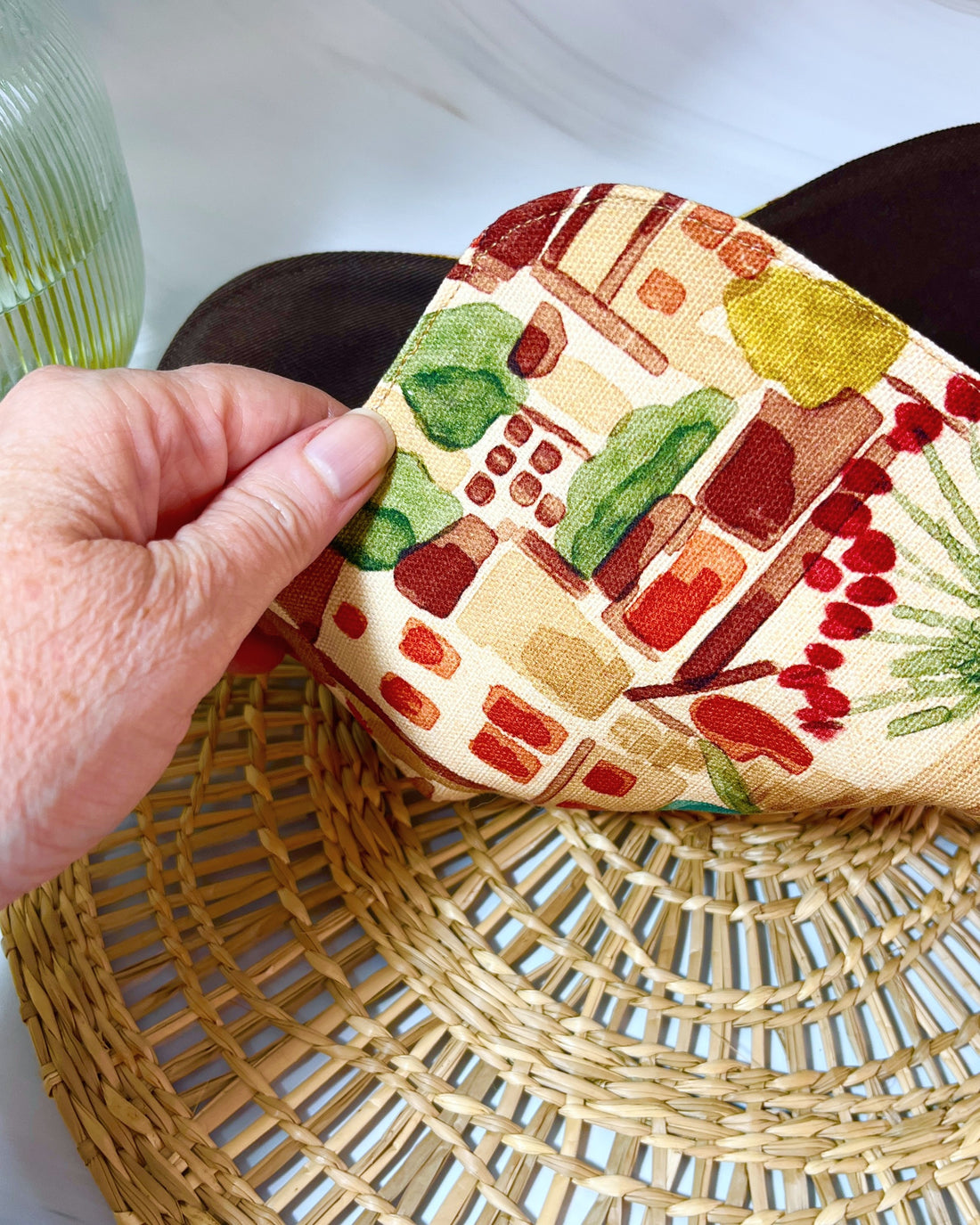 Beautiful, Italian Countryside Bowl Cozy - Perfect for Reheating Your Pasta