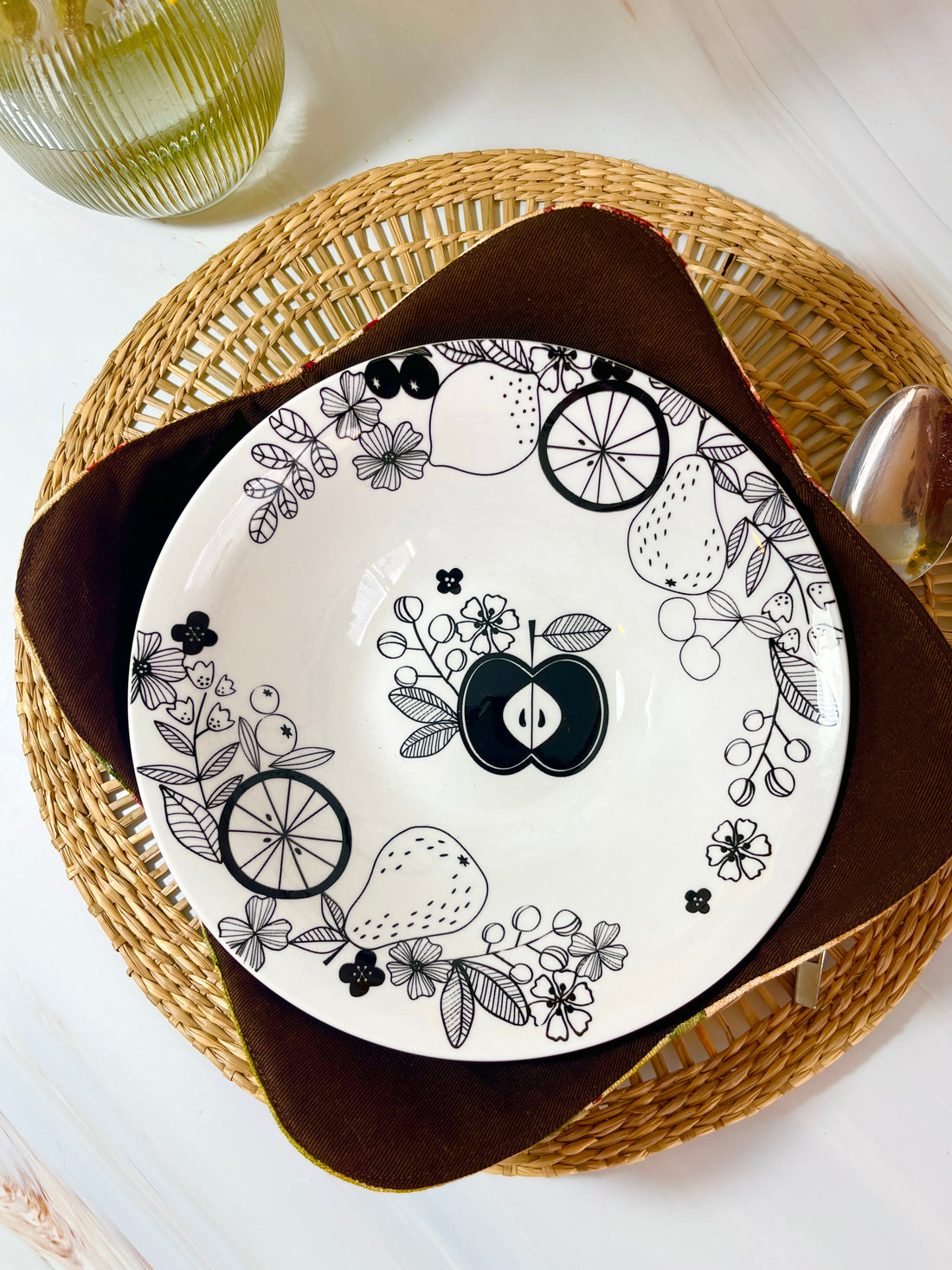 Beautiful, Italian Countryside Bowl Cozy - Perfect for Reheating Your Pasta