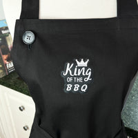 Is Your Dad the King of the BBQ? This Simple Black Apron is the Ideal Gift for Him