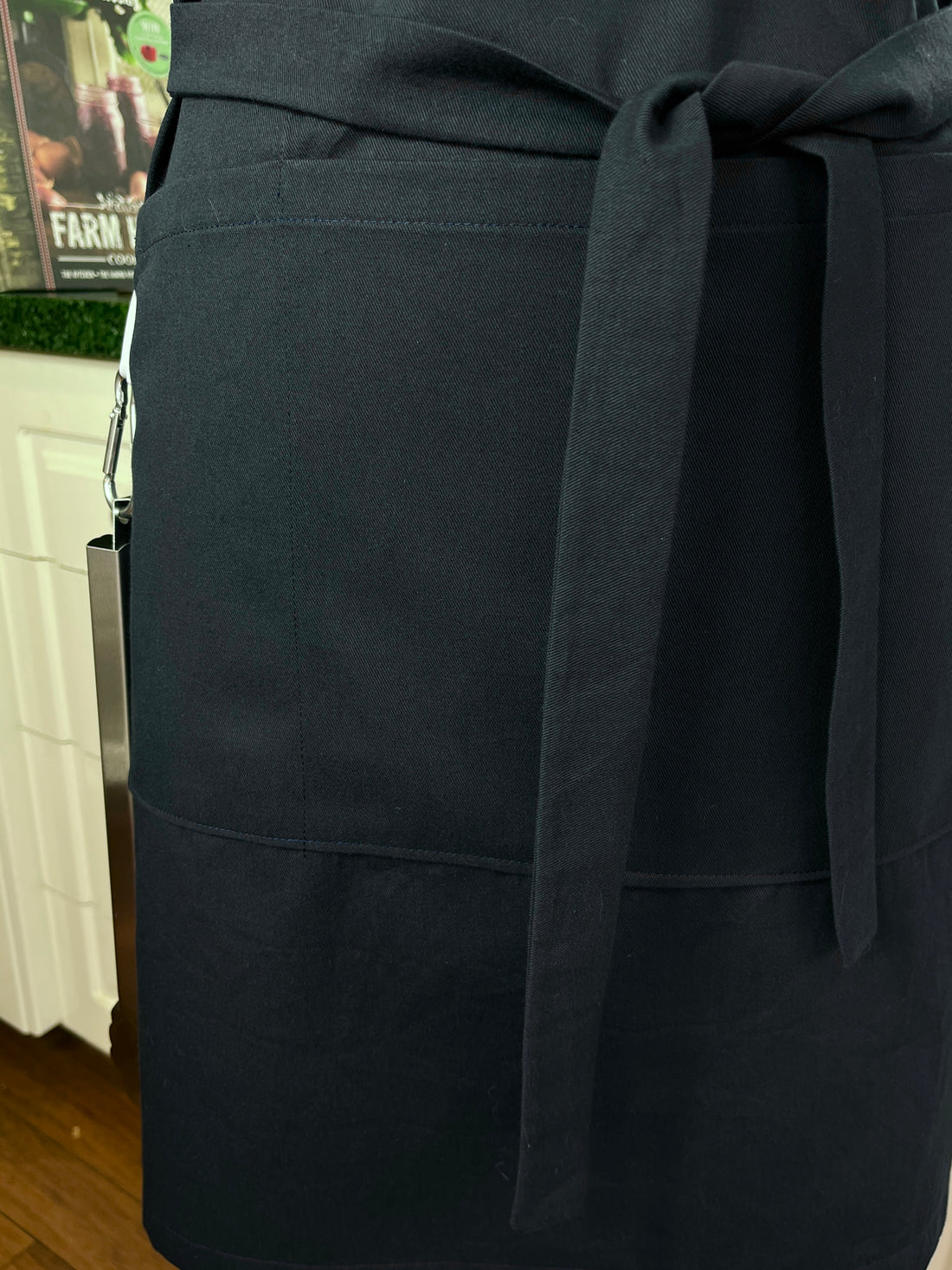 Help Dad Keep His BBQ Tongs Handy with this Special Apron - It's the Perfect Father's Day Gift for a Meat Loving Dad