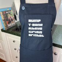 Help Dad Keep His BBQ Tongs Handy with this Special Apron - It's the Perfect Father's Day Gift for a Meat Loving Dad