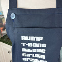 Help Dad Keep His BBQ Tongs Handy with this Special Apron - It's the Perfect Father's Day Gift for a Meat Loving Dad