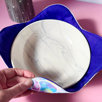Microwave Friendly Mermaid Patterned Bowl Cozy