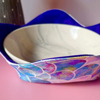 Microwave Friendly Mermaid Patterned Bowl Cozy