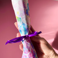 A Gorgeous Mermaid Print Roll - Perfect for Cutlery, Brushes, Pencils or Craft Supplies