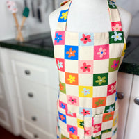 Fantastic Floral Apron for Your Fabulous School Aged Kiddo