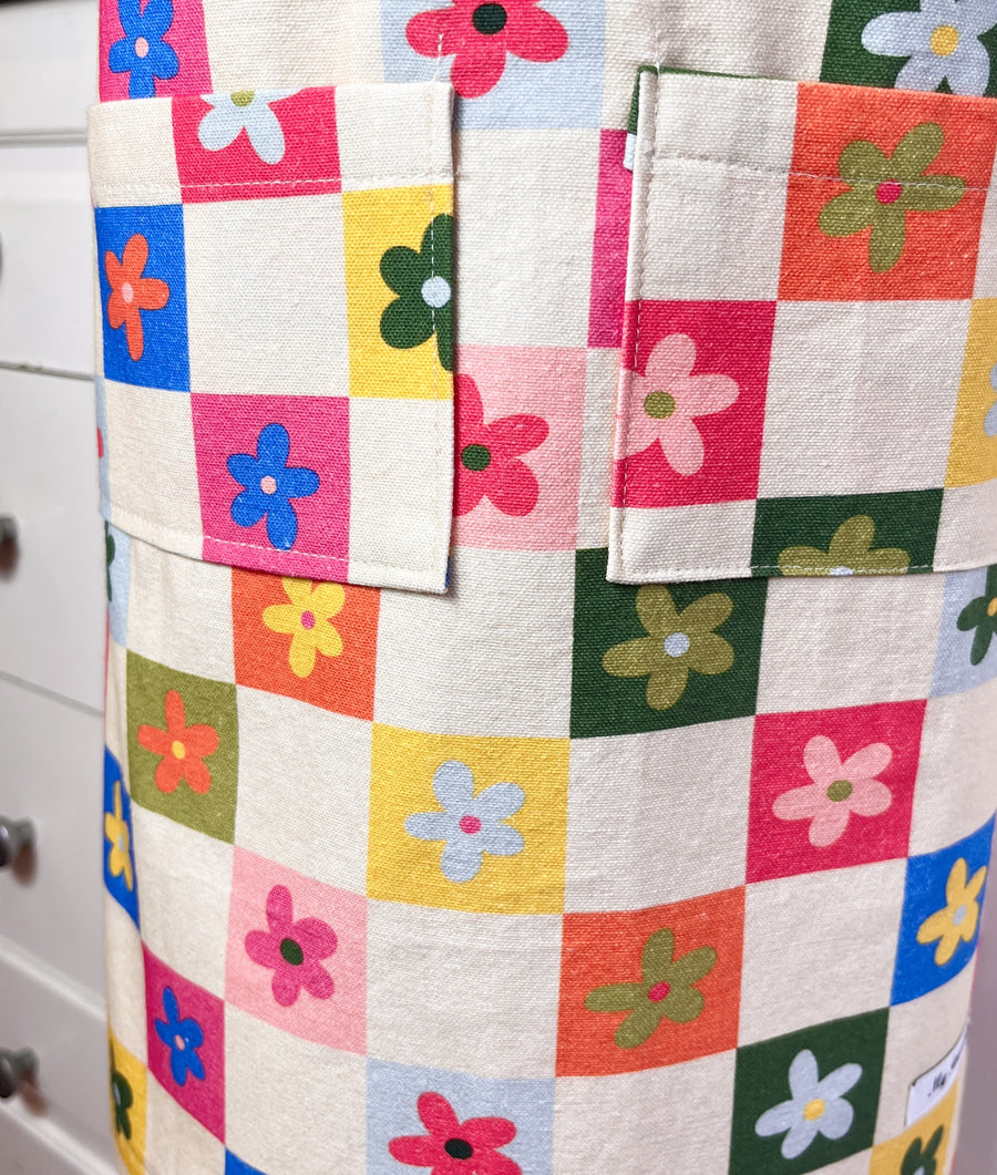 Fantastic Floral Apron for Your Fabulous School Aged Kiddo