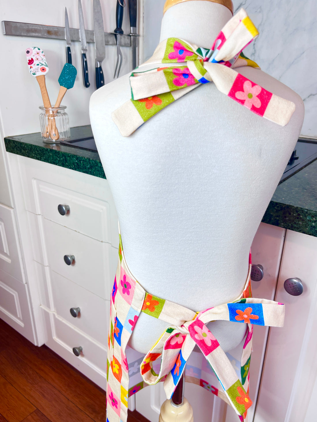 Fantastic Floral Apron for Your Fabulous School Aged Kiddo