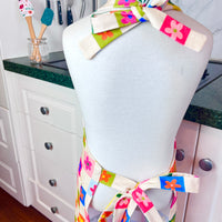 Fantastic Floral Apron for Your Fabulous School Aged Kiddo