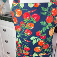 Tomatoes Cover this Adorable School Aged Child's Apron