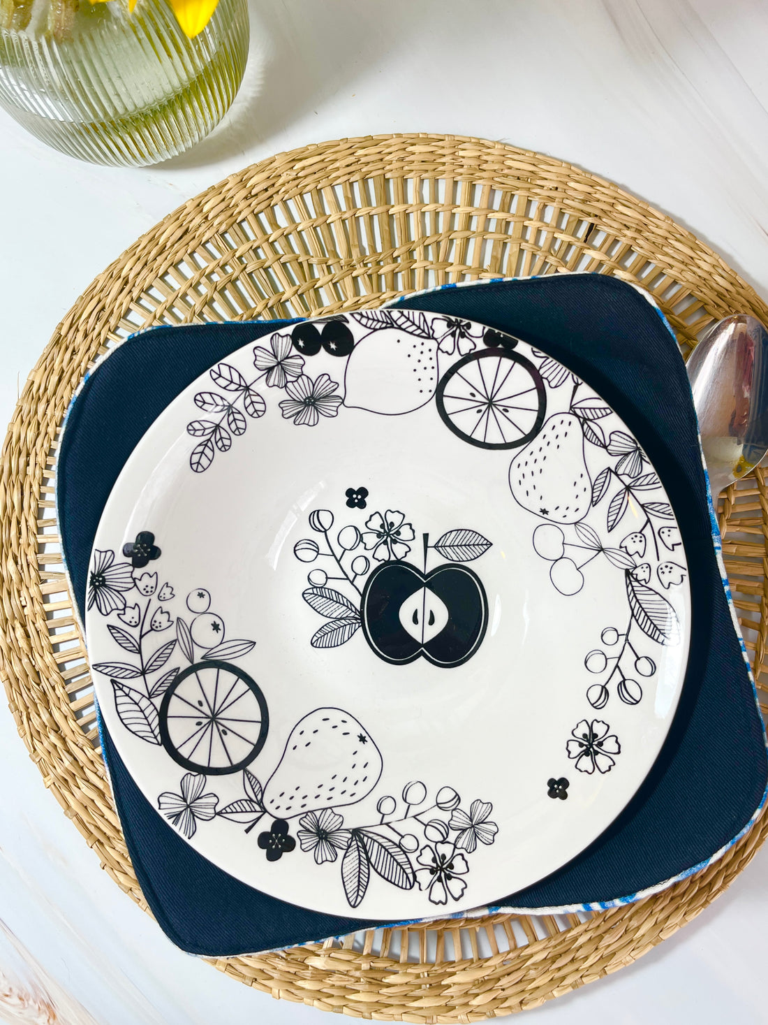 A Fresh Blue and White Pattern Makes This Bowl Cozy A Beautiful Gift