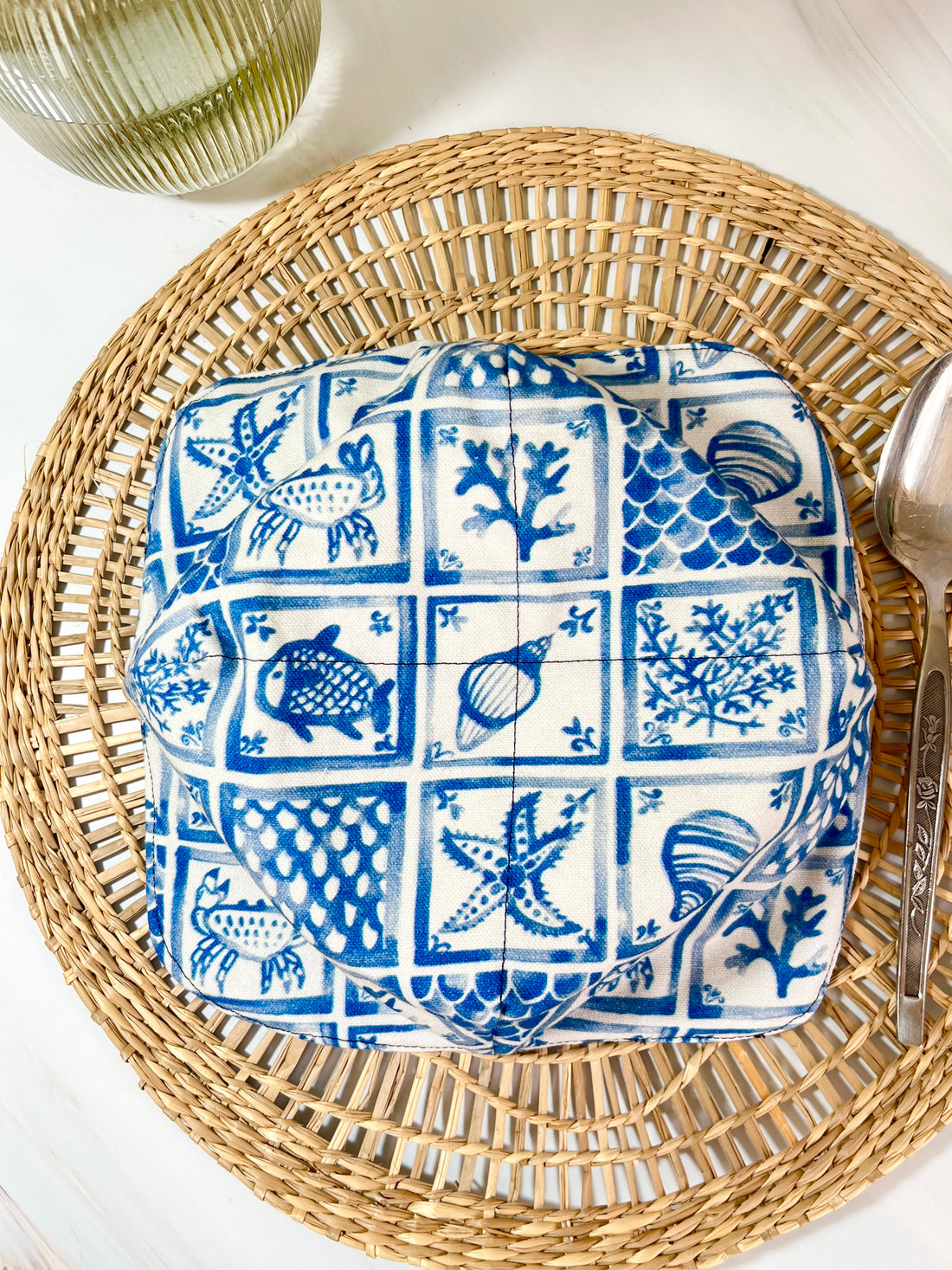 A Fresh Blue and White Pattern Makes This Bowl Cozy A Beautiful Gift