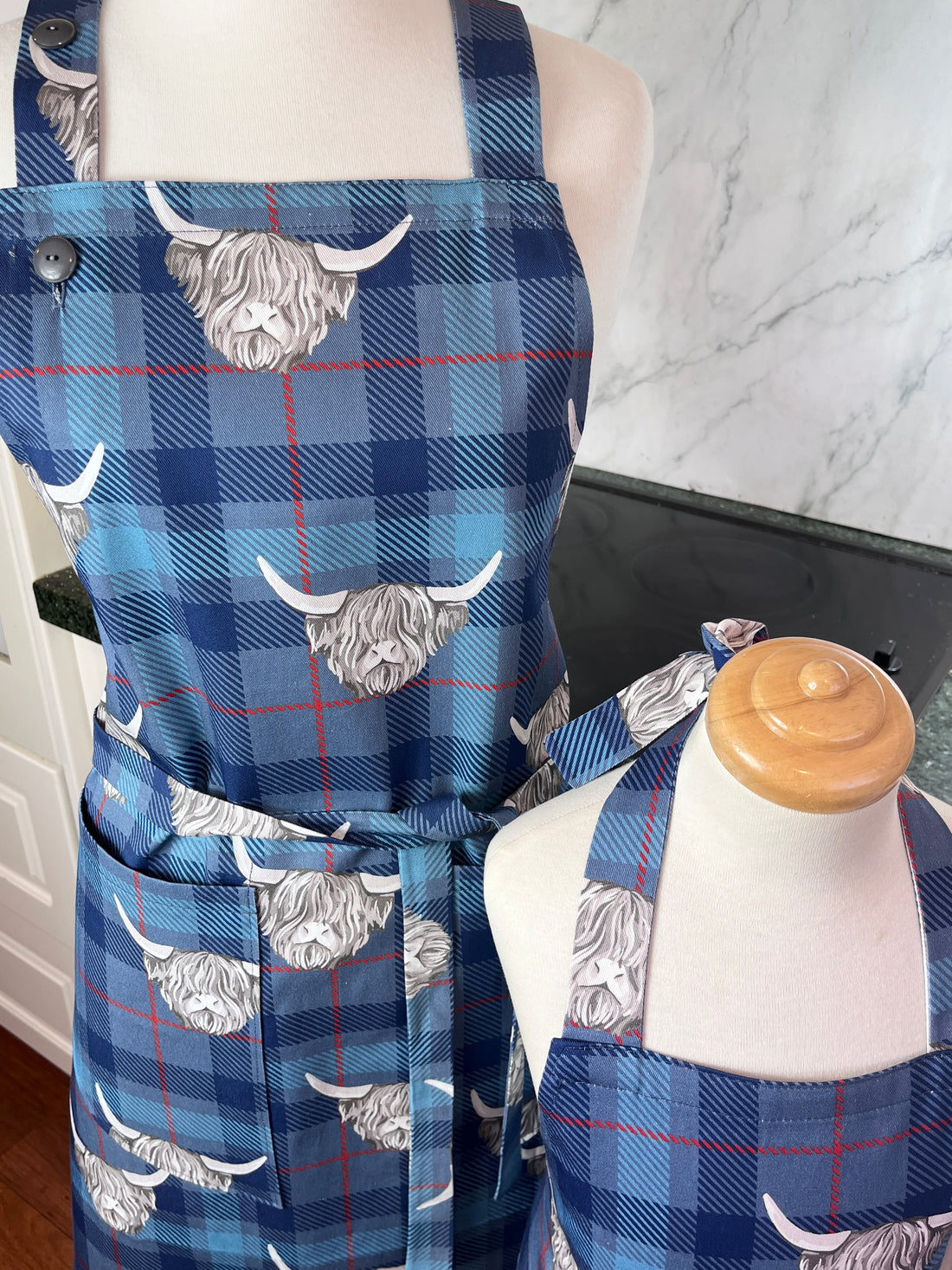 This Handsome Highland Cow Apron is the Perfect Gift