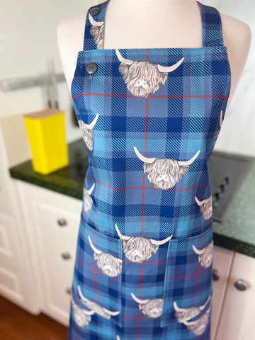 This Handsome Highland Cow Apron is the Perfect Gift