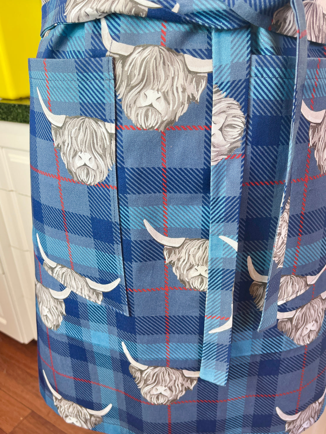 This Handsome Highland Cow Apron is the Perfect Gift