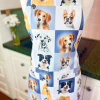 Can You Find Your Favourite Dog on this Beautiful Apron?