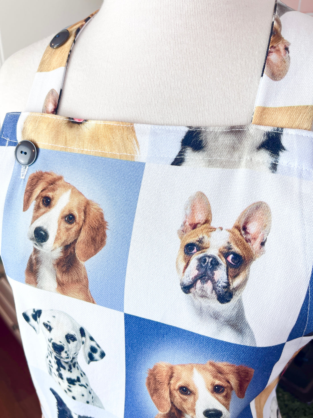 Can You Find Your Favourite Dog on this Beautiful Apron?