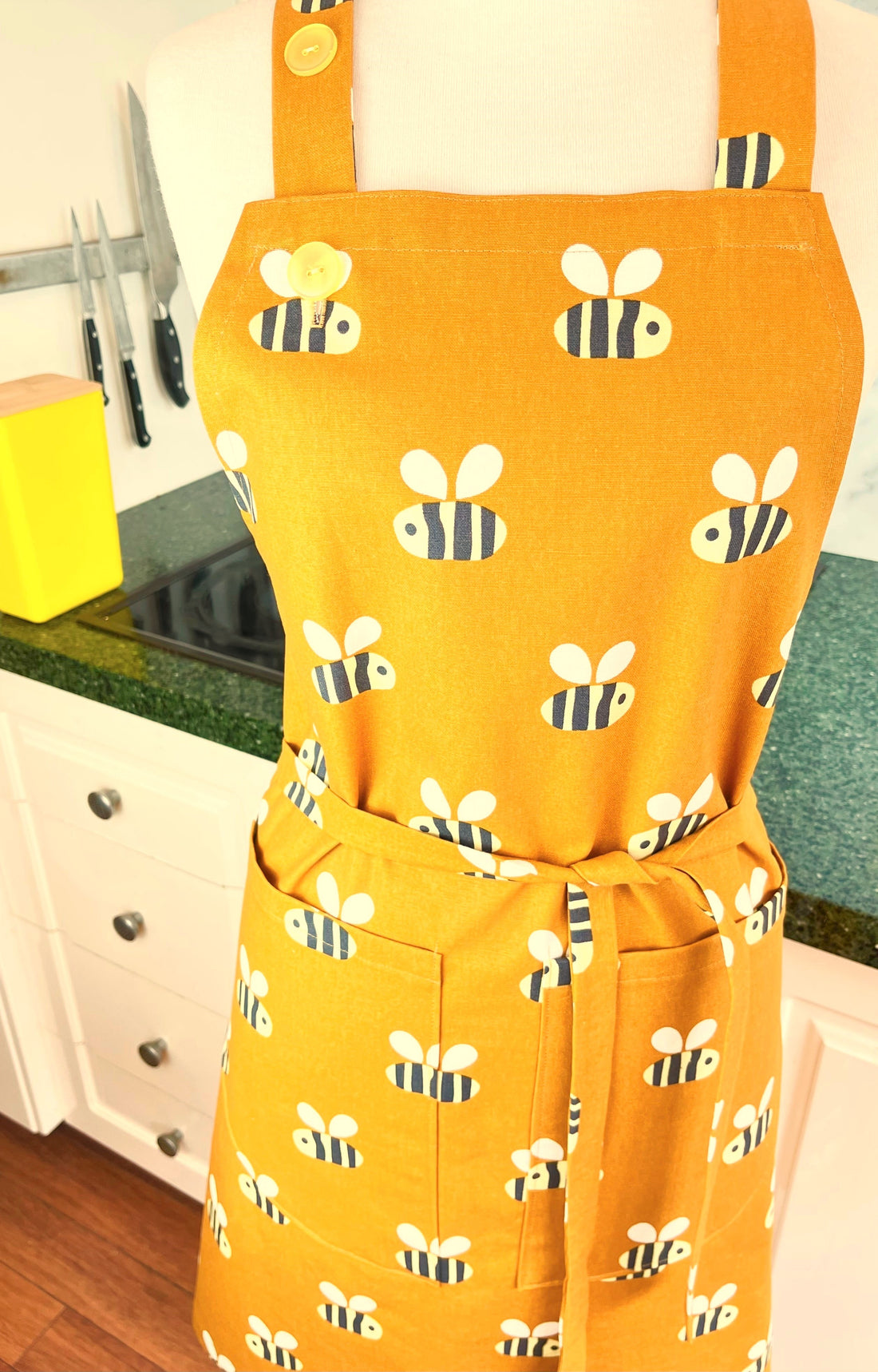 Big Bee Apron for Perfect Any Funky Baker