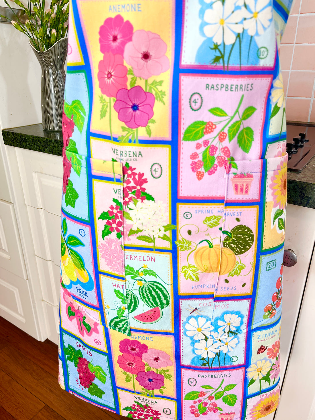 The Ideal Apron for Any Colour-Loving Foodie or Gardener