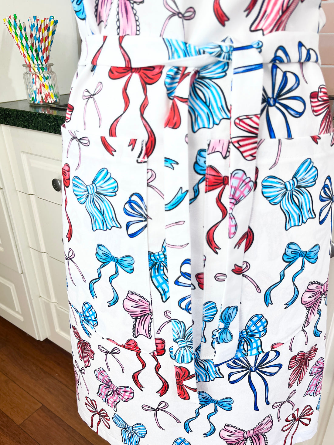 Beautiful and Bold, these Sensational Bows Make this Apron Stand Out from the Crowd