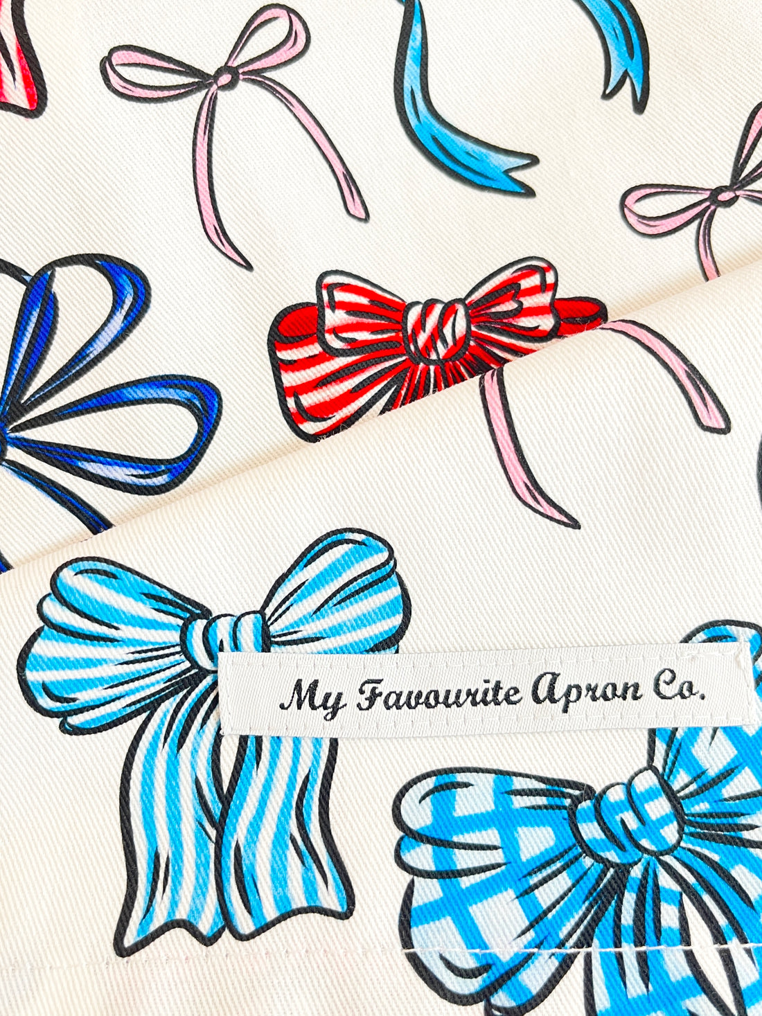 Beautiful and Bold, these Sensational Bows Make this Apron Stand Out from the Crowd