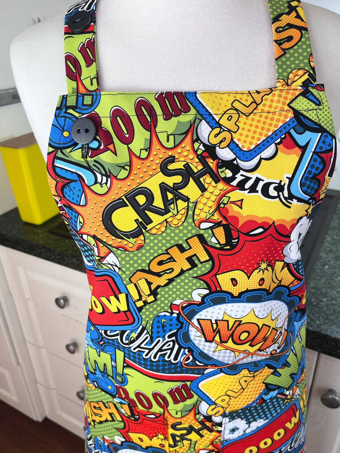 Comic Book Apron Perfect for Any Fun Baker or BBQ-er