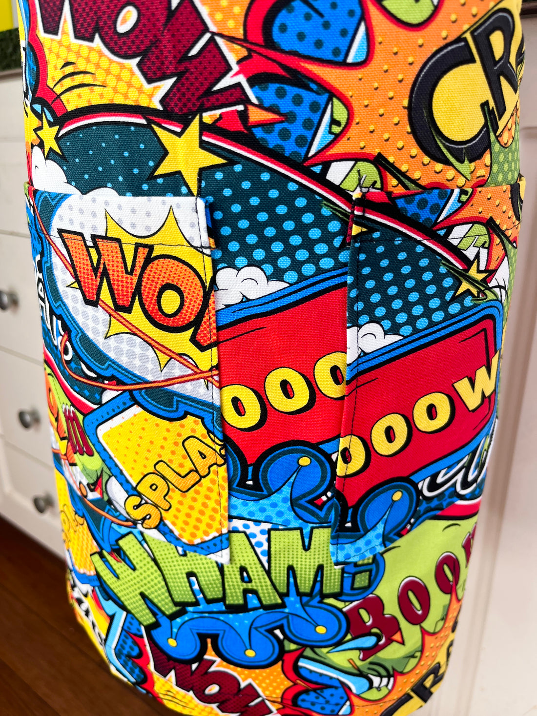 A Comic Book Apron for Your Favourite School-Aged Child