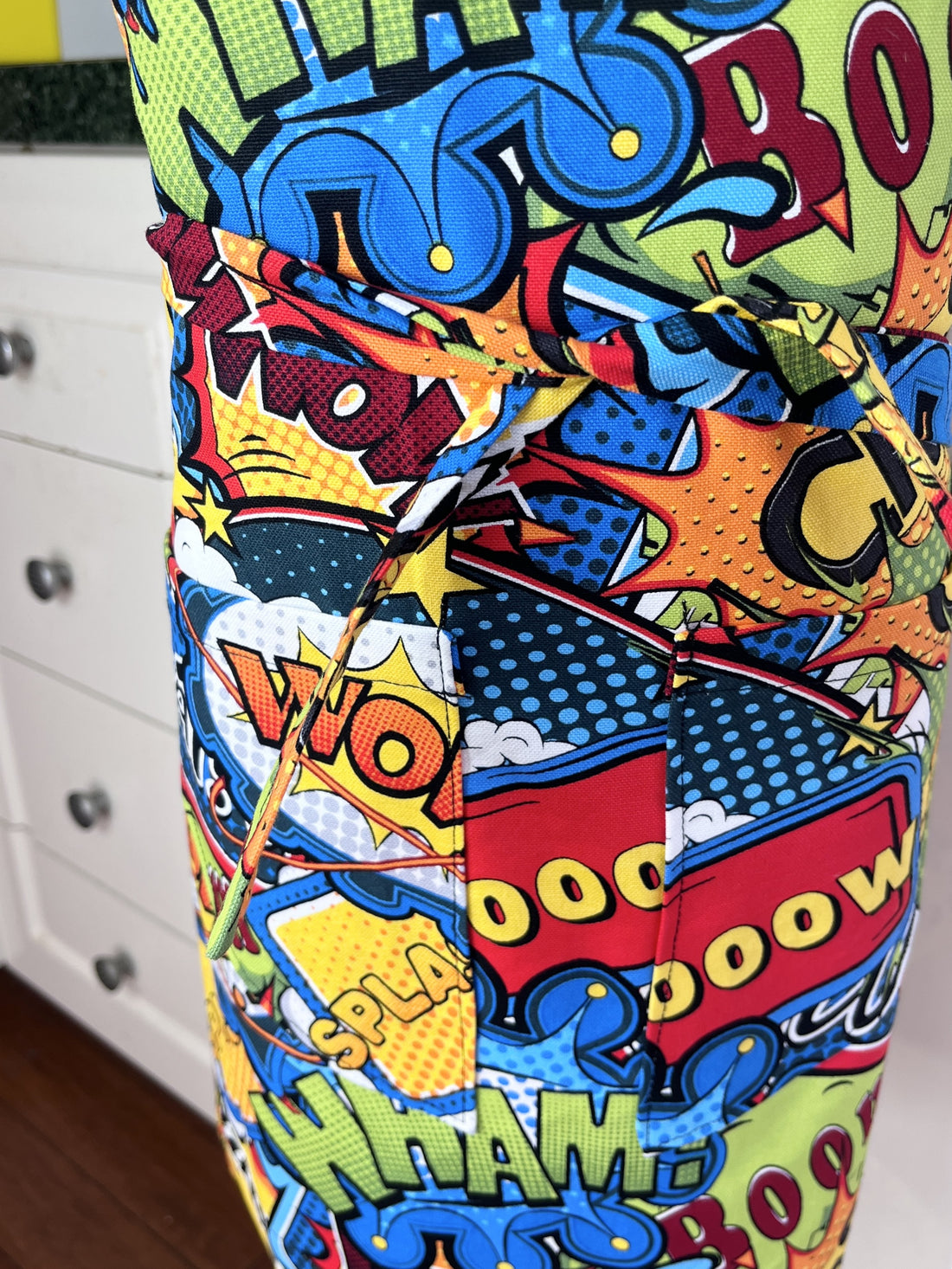 A Comic Book Apron for Your Favourite School-Aged Child