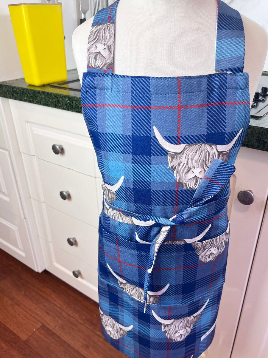 A Fun and Fabulous Hairy Cow Apron for You Favourite School Aged Child