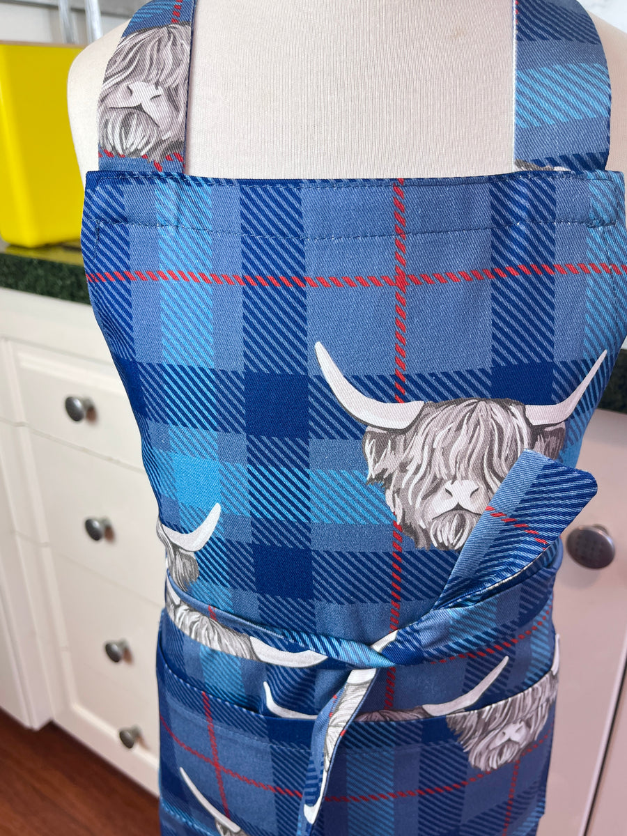A Fun and Fabulous Hairy Cow Apron for You Favourite School Aged Child