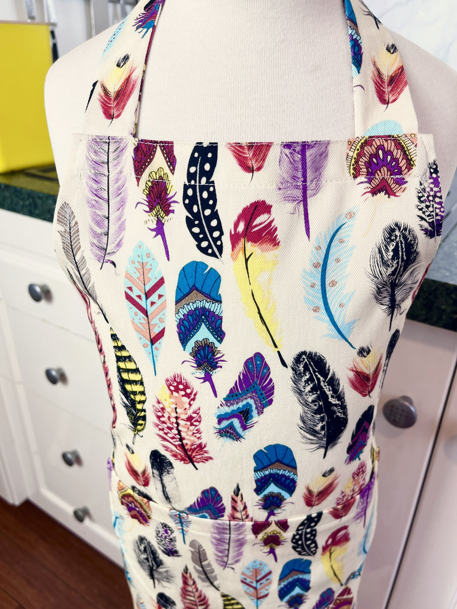 Fantastic Feather Apron for an Adventurous School-Aged Kiddo
