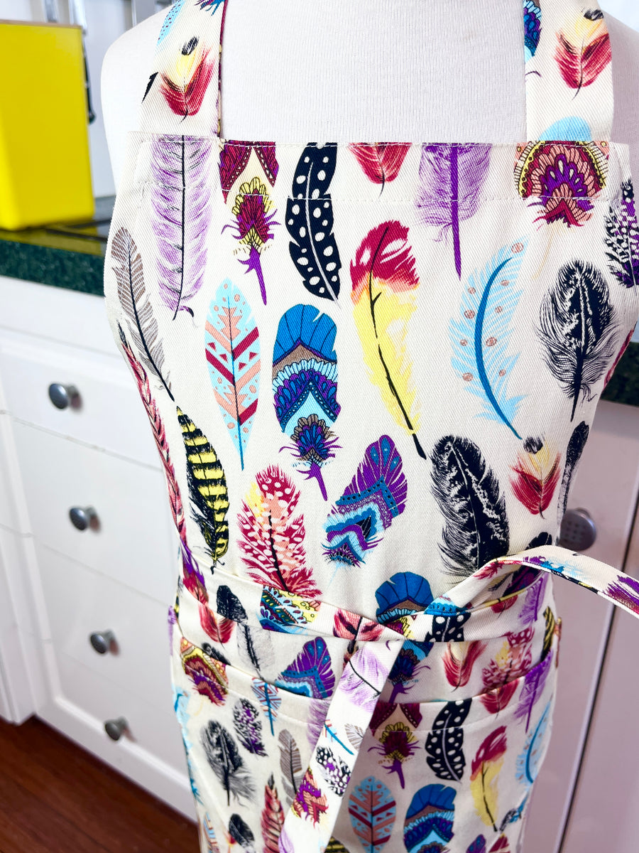 Fantastic Feather Apron for an Adventurous School-Aged Kiddo