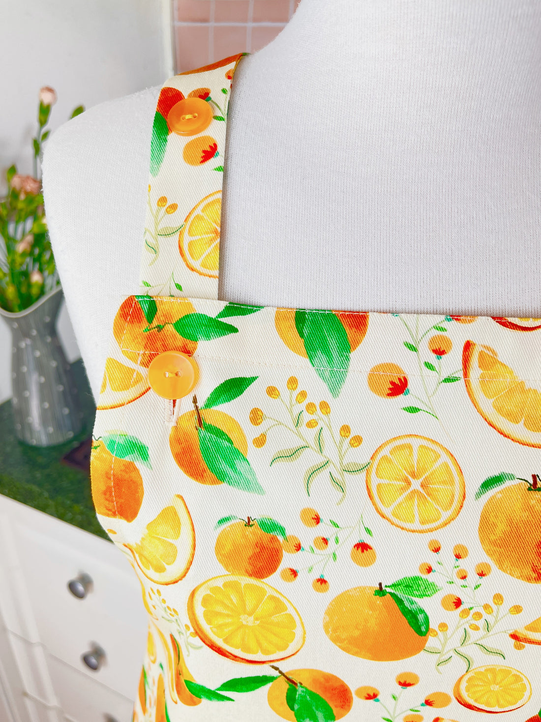 This Sweet Apron is Covered in Citrus Goodness