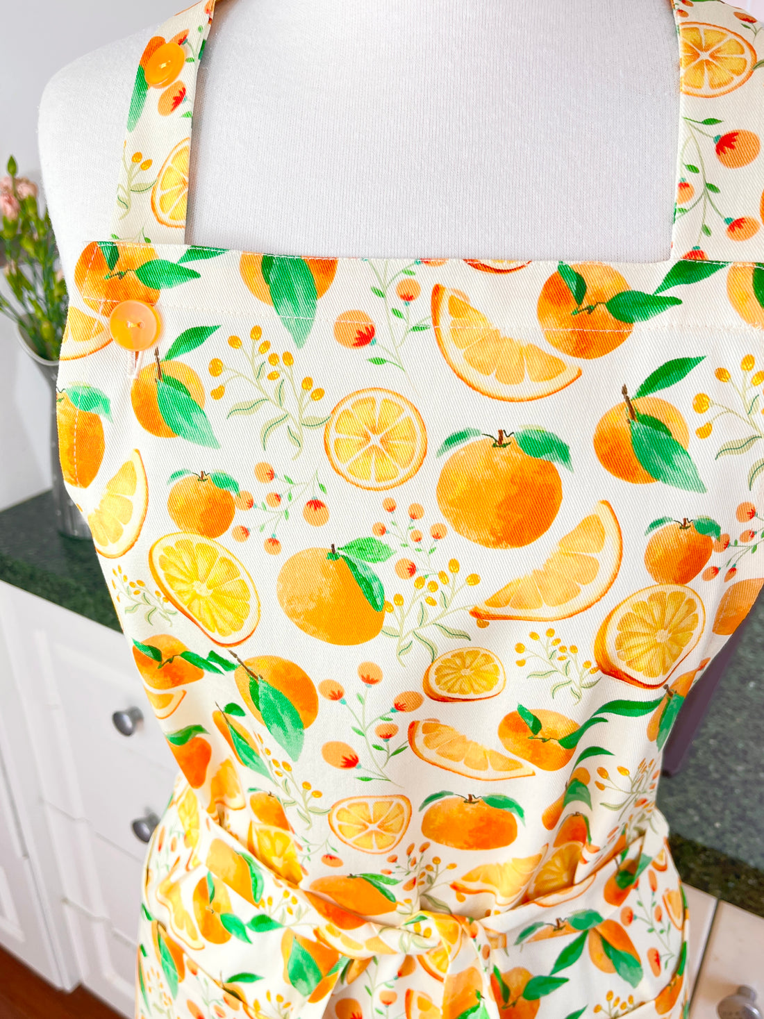 This Sweet Apron is Covered in Citrus Goodness