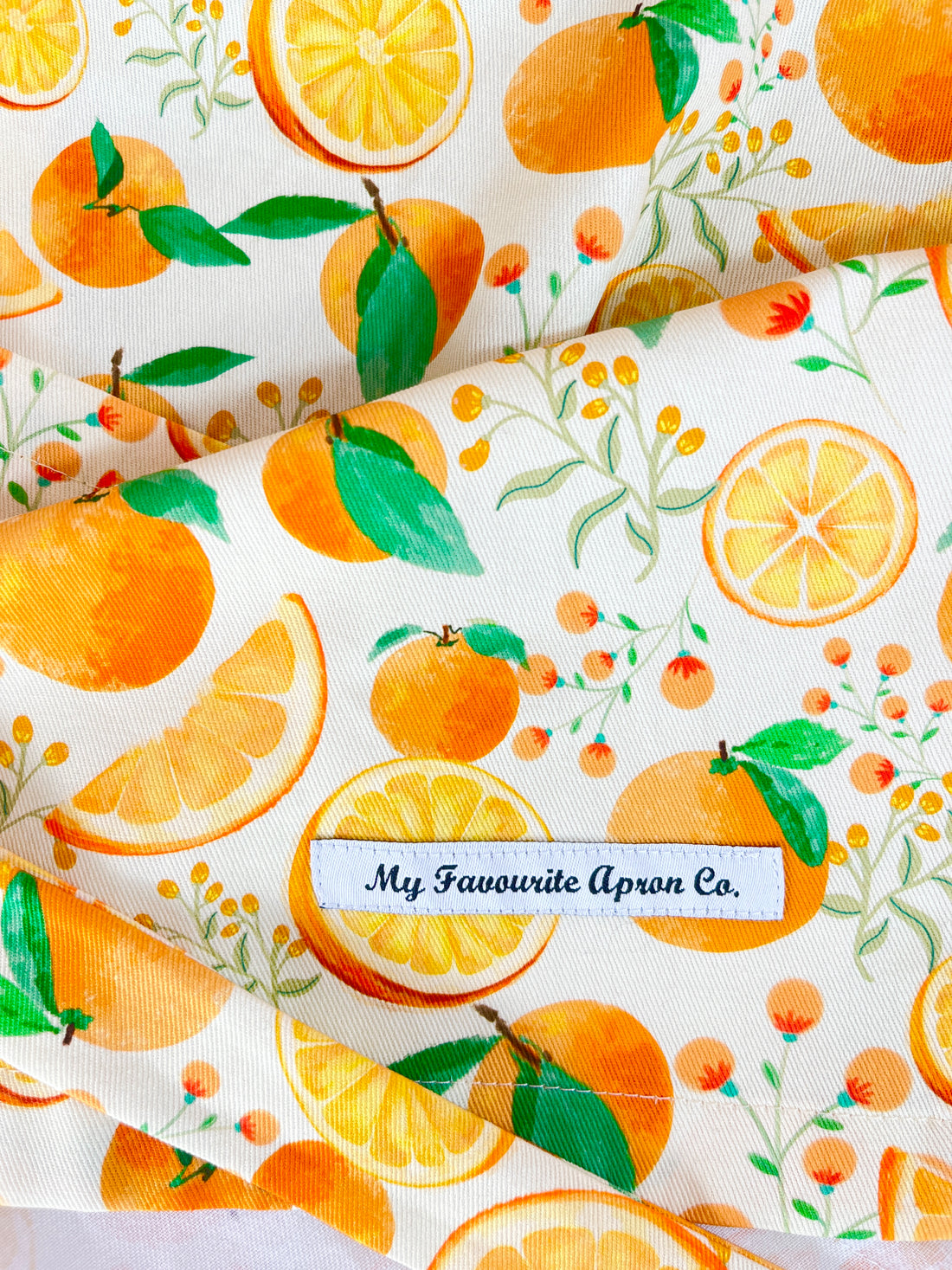 This Sweet Apron is Covered in Citrus Goodness