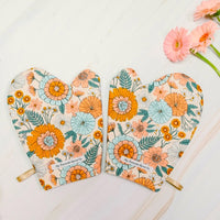 Sensational Retro Summer Floral Apron