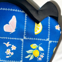 Simply Stunning Lemon and Butterfly Oven Mitt Set