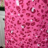Hot Pink Leopard Print Has This Teen or Petite Adult Apron Standout from the Crowd