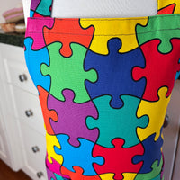 Put the Pieces Together for Your School Aged Child with this Puzzle-Lovers Apron