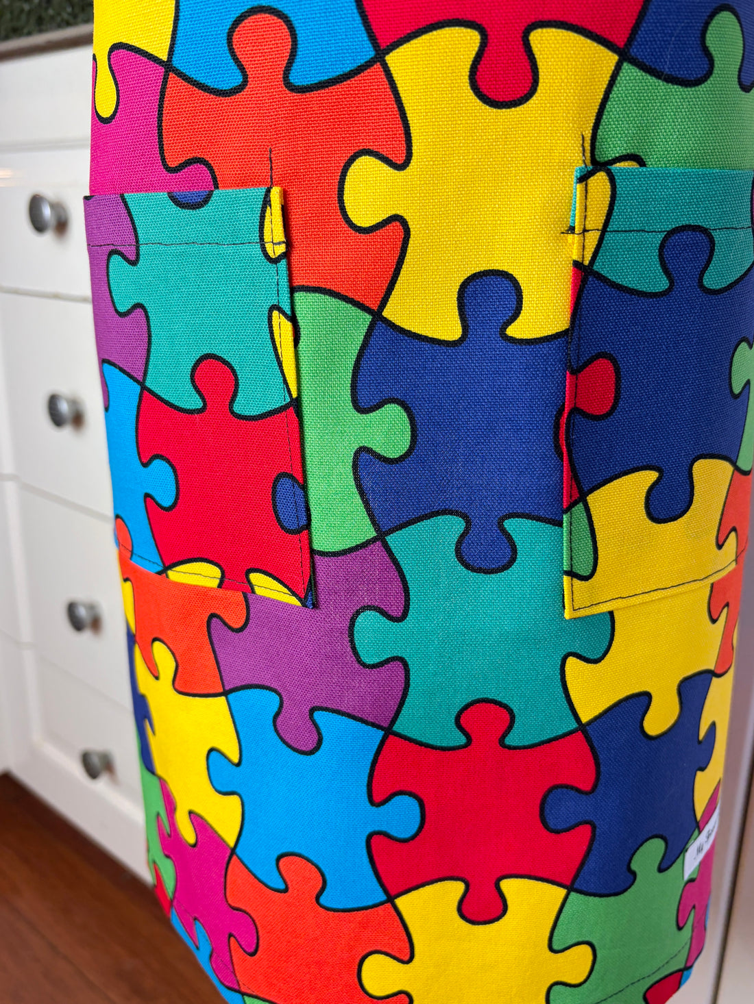 Put the Pieces Together for Your School Aged Child with this Puzzle-Lovers Apron