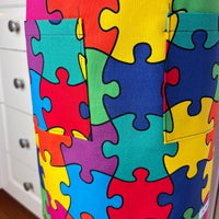 Put the Pieces Together for Your School Aged Child with this Puzzle-Lovers Apron
