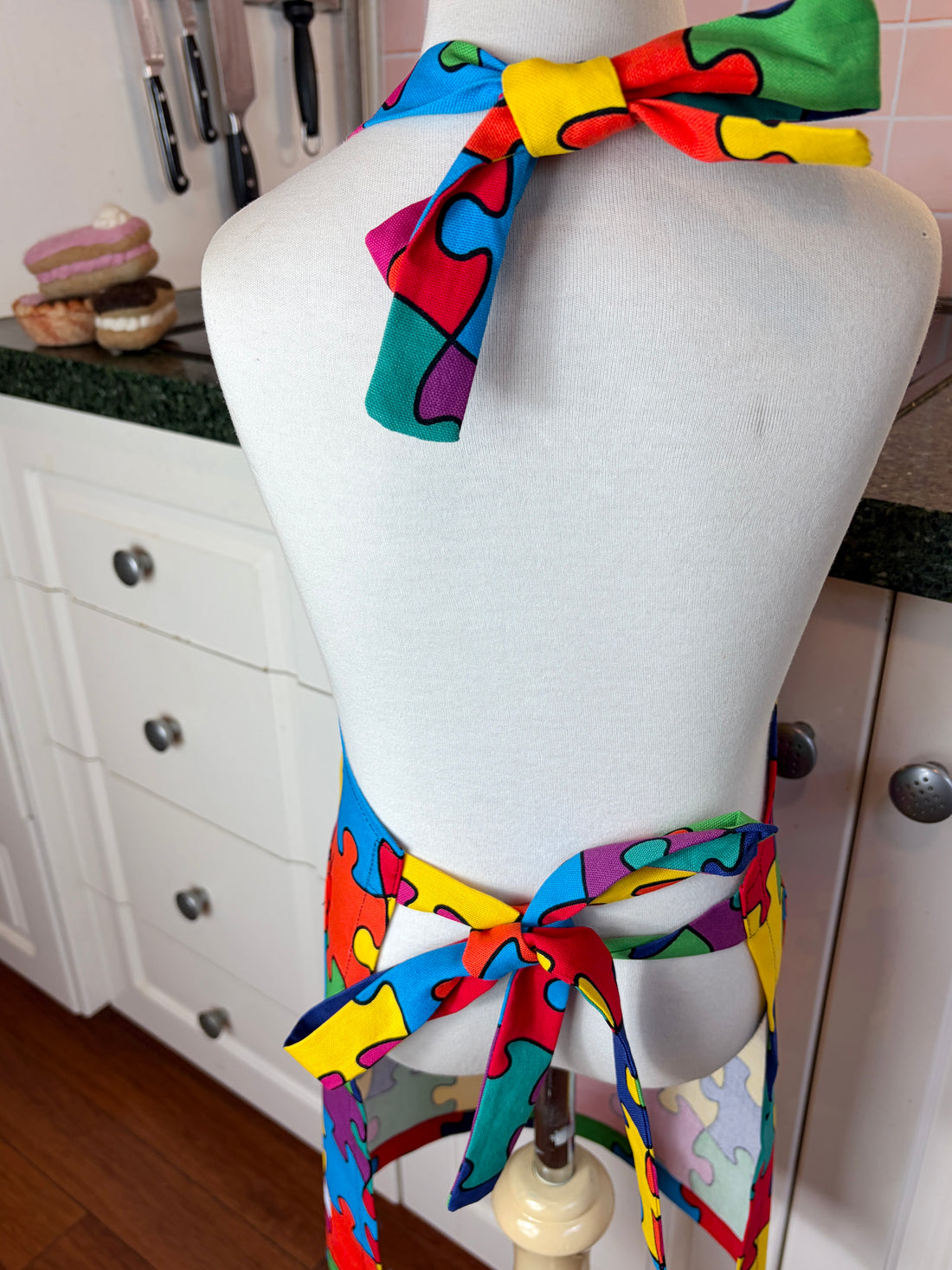 Put the Pieces Together for Your School Aged Child with this Puzzle-Lovers Apron
