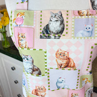 Retro Cats Cover This Beautiful Adult Sized Apron