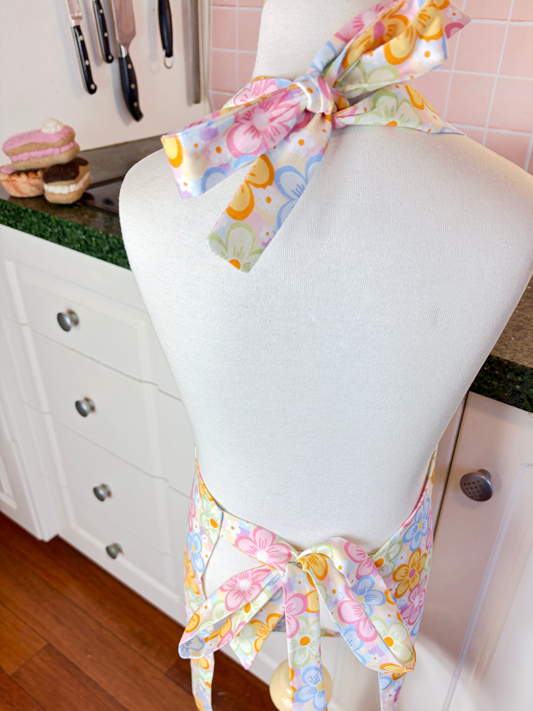 Sweet Sakura Apron for Your Favourite Floral Loving Kiddo